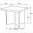 Donovan Mango Brown Square Solid Wood End Table