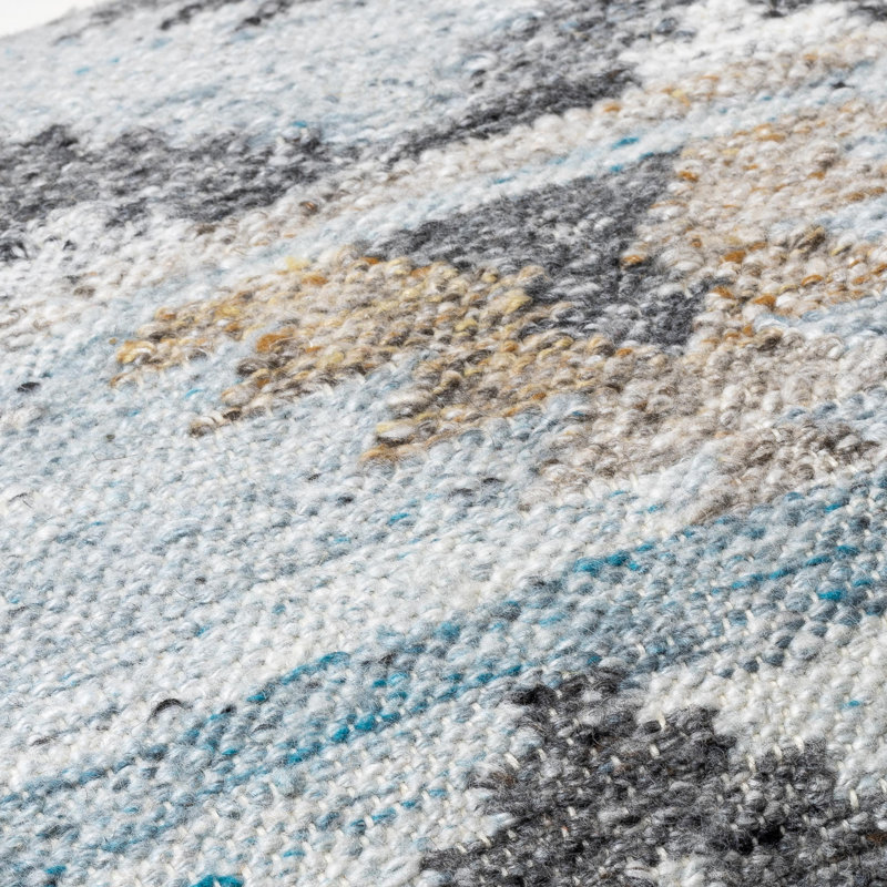 Housse et insert de coussin décoratif carré en polyester Alyssa, Mélange de duvet, H 22 po x l 22 po