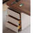 Solid Wood Writing Desk with Built-In Electrical Outlet-110399215