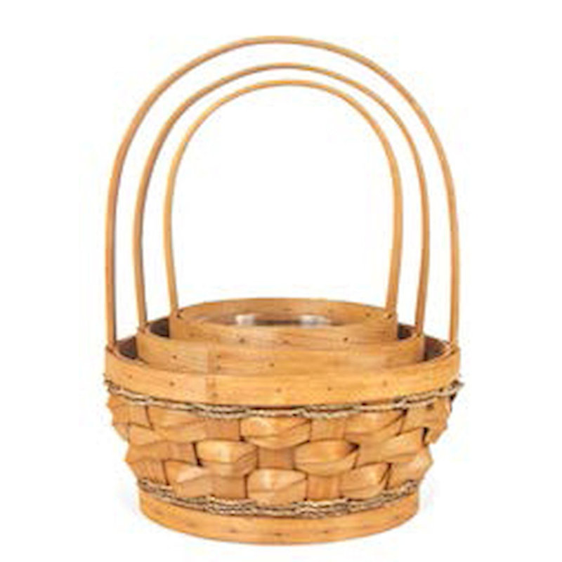 Panier à mèche rond