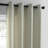 Basic Faux Linen Curtain Pair - 2 Panels - Light Filtering Grommet Curtains-1642654174-1642654172