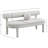 Boucle Upholstered Bench-80798294