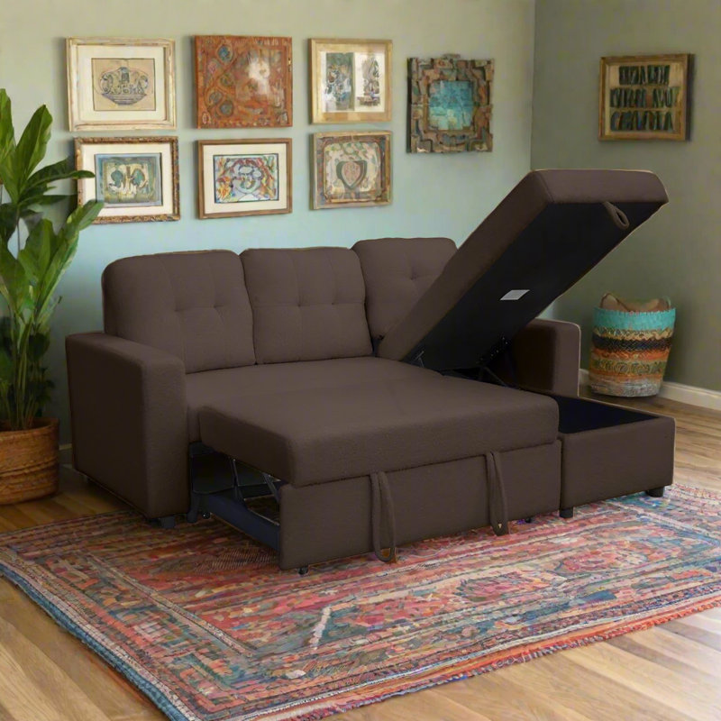Orvella Reversible Corner Sofa, Taupe
