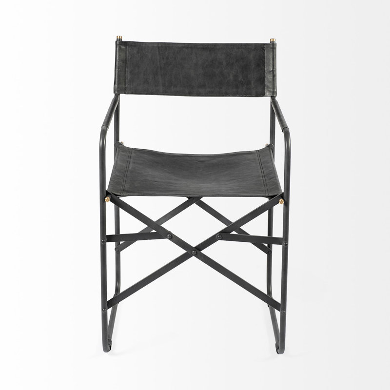 Fauteuil rembourré Sambac, Noir