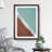 View of Brighton Beach in Abstract - Picture Frame Graphic Art Print-55764068-55764064