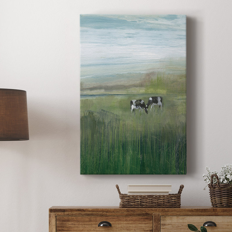 Out to Pasture I - Gallery Cavas, H 48 po x l 32 po