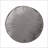 Ottoman Cylinder Pouf Slate Gray 16x16x16 Multi-Use | Slate Gray | Compact-564179185