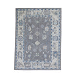 Basnett One-of-a-Kind 5'2" X 6'11" Hand Knotted Area Rug