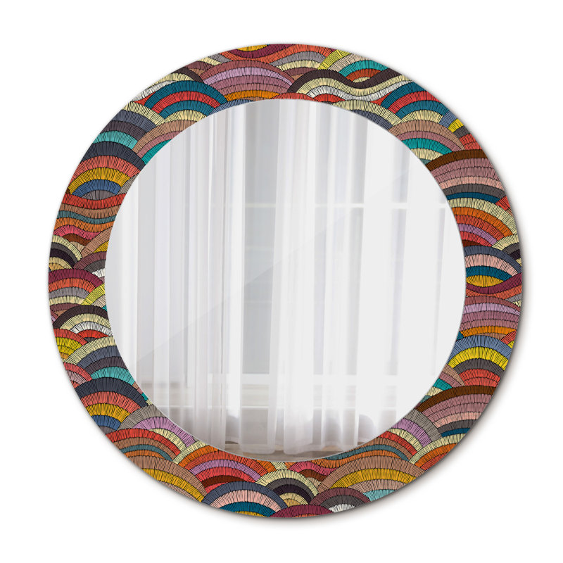 Huldar Glass Flat Wall Mirror