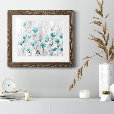 «Poppy Garden» - peinture encadrée