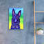 «Colorful Black German Shepherd» par Rebecca Wang Art-2044169763
