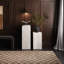 SUR WHITE MARBLE SMALL PEDESTAL