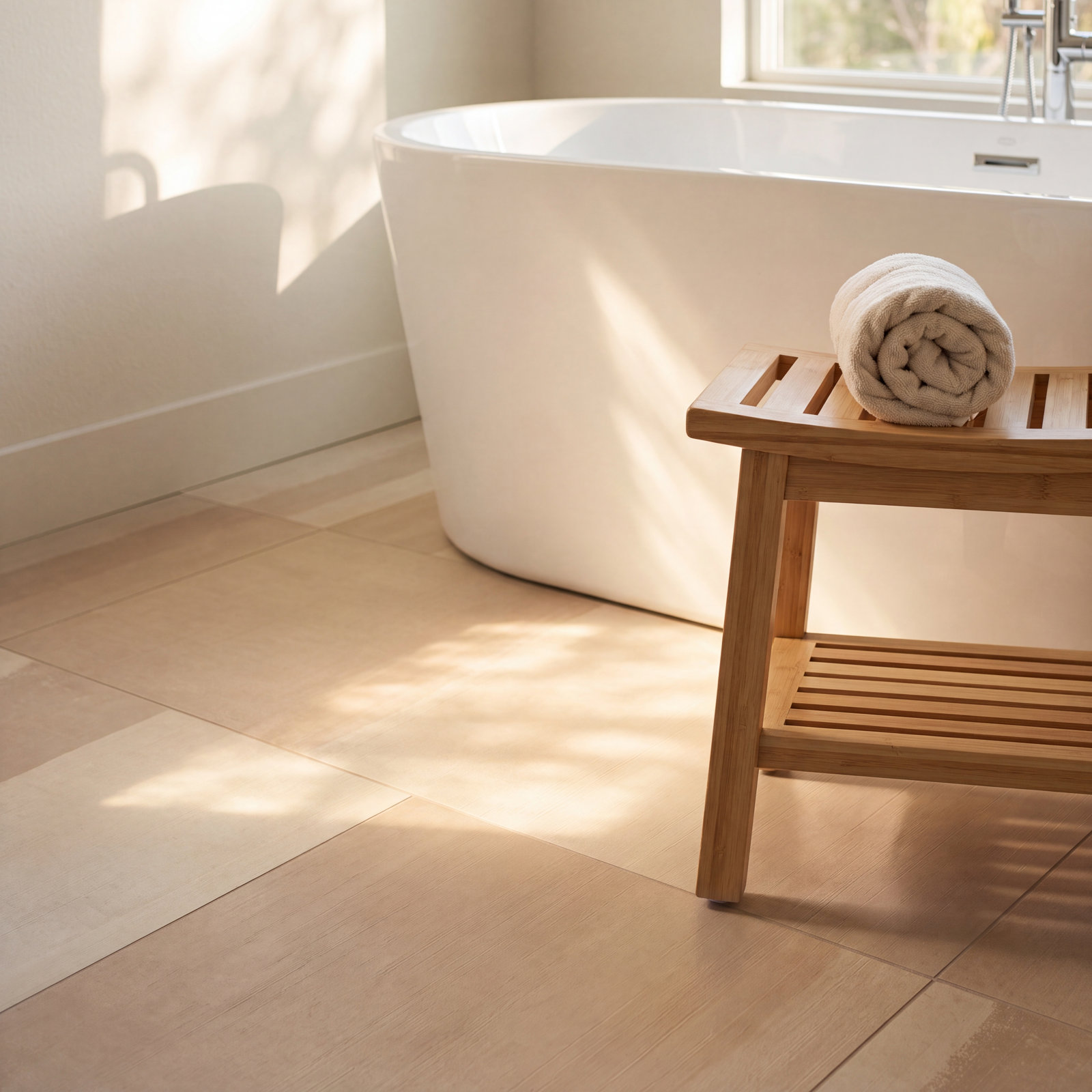 Sahara 24" x 48" Porcelain Wall & Floor Tile, Warm