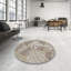 Tapis gris/zone blanche à motifs-320091321