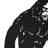 Rustic lodge black metal Bigfoot flipping the bird wall sculpture with laser-cut silhouette — 16.75 in. L x 0.25 in. D x 24.75 in. H