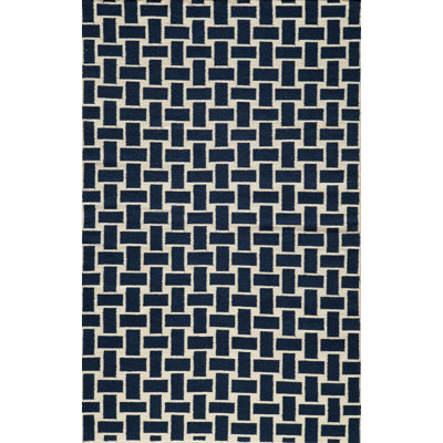 Ambrosine Flatweave Wool Geometric Indoor Rug