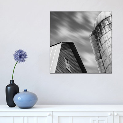 Barn & Silo 1 Piece Wrapped Canvas Wall Art