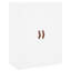 Lundergan 4 Door Manufactured Wood Wardrobe-413091007