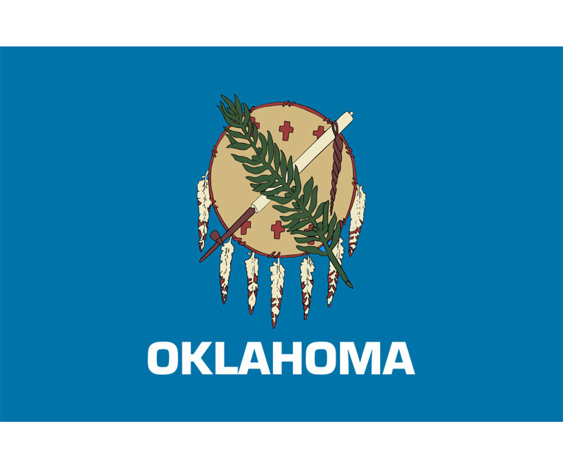 Oklahoma State, H 16 po x l 24 po