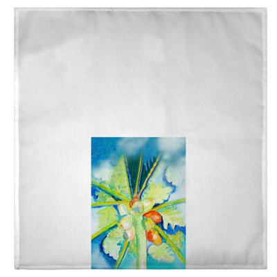 Serviette à main papaye tree Schiavone