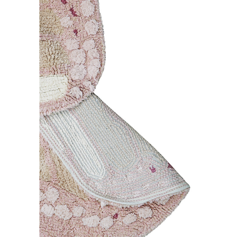 Washable Animal Cotton Rug Baby Butterfly