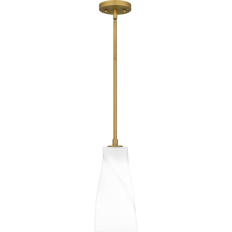 Mini-luminaire suspendu 1 lumière Kamarianna, H 51,25 po x l 6 po x P 6 po