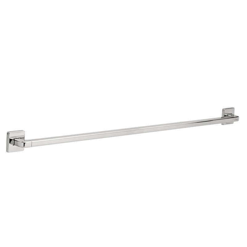 Barre d'appui pivotante 42 po, Chrome