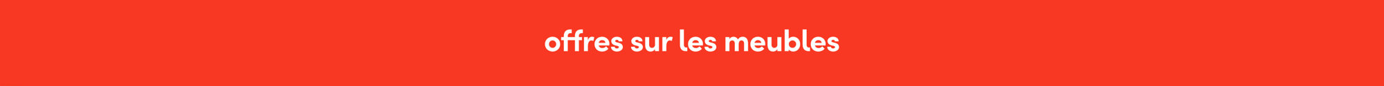 offres sur les meubles