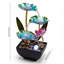 Fontaine de bureau lotus vert lézard