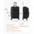 24-Inch Softside Expandable Luggage with Spinner Wheels Checked Suitcase