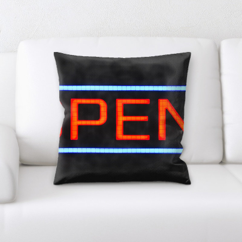Coussin décoratif néon Jaycee