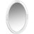 Hemphill Elegant Luxury Silver Makeup Vanity With Classic Oval Mirror And 3 Drawers For Jewelry Storage, , High - Quality Metal Rails, Construction, Ideal Living Room, Bedroom, Hallway Stylish Dressing Table-2037190417