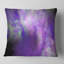 Ciel étoilé mauve parfait - coussin imprimé abstrait-30643117-30643114