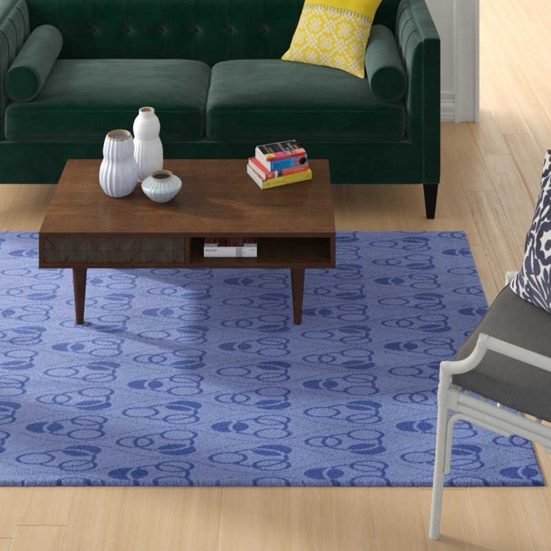 Jordao Geometric Indoor Rug, Rectangle 5' x 7'