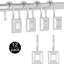 Crochets de rideau de douche