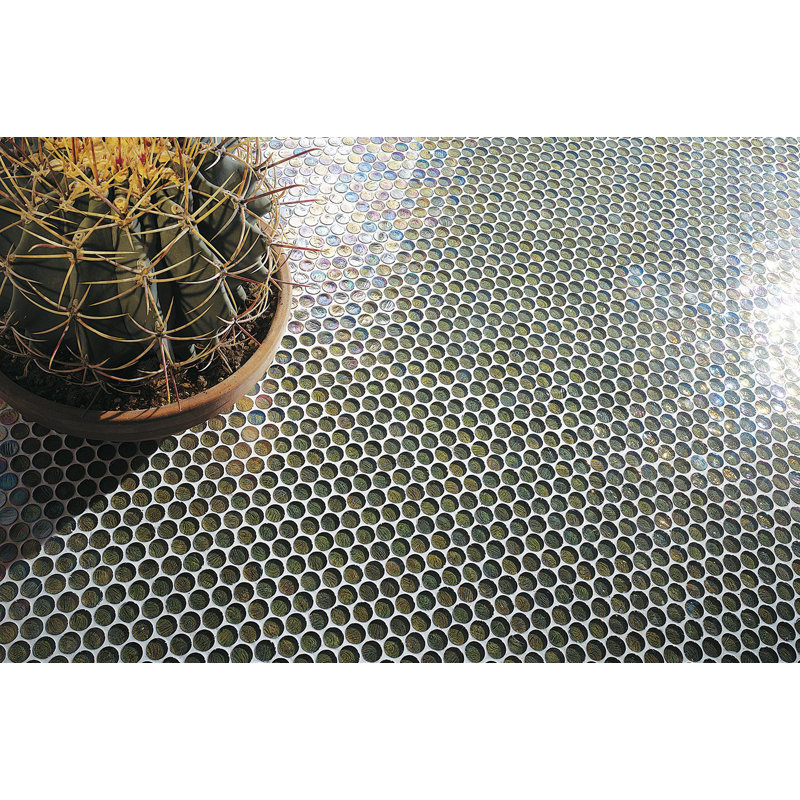 Tweed 6/8" Barrels Glass Mosaic