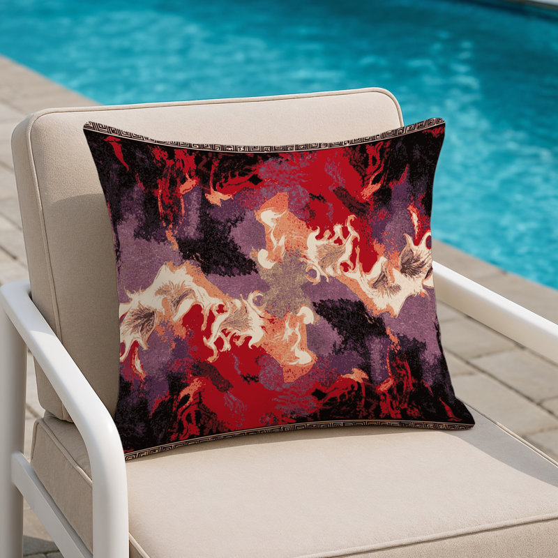 Midas Touch Indoor And Outdoor Throw Pillow, Square 20"