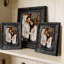 Cadre photo à mémoire de forme 3 PCS 5 "x 7" noir