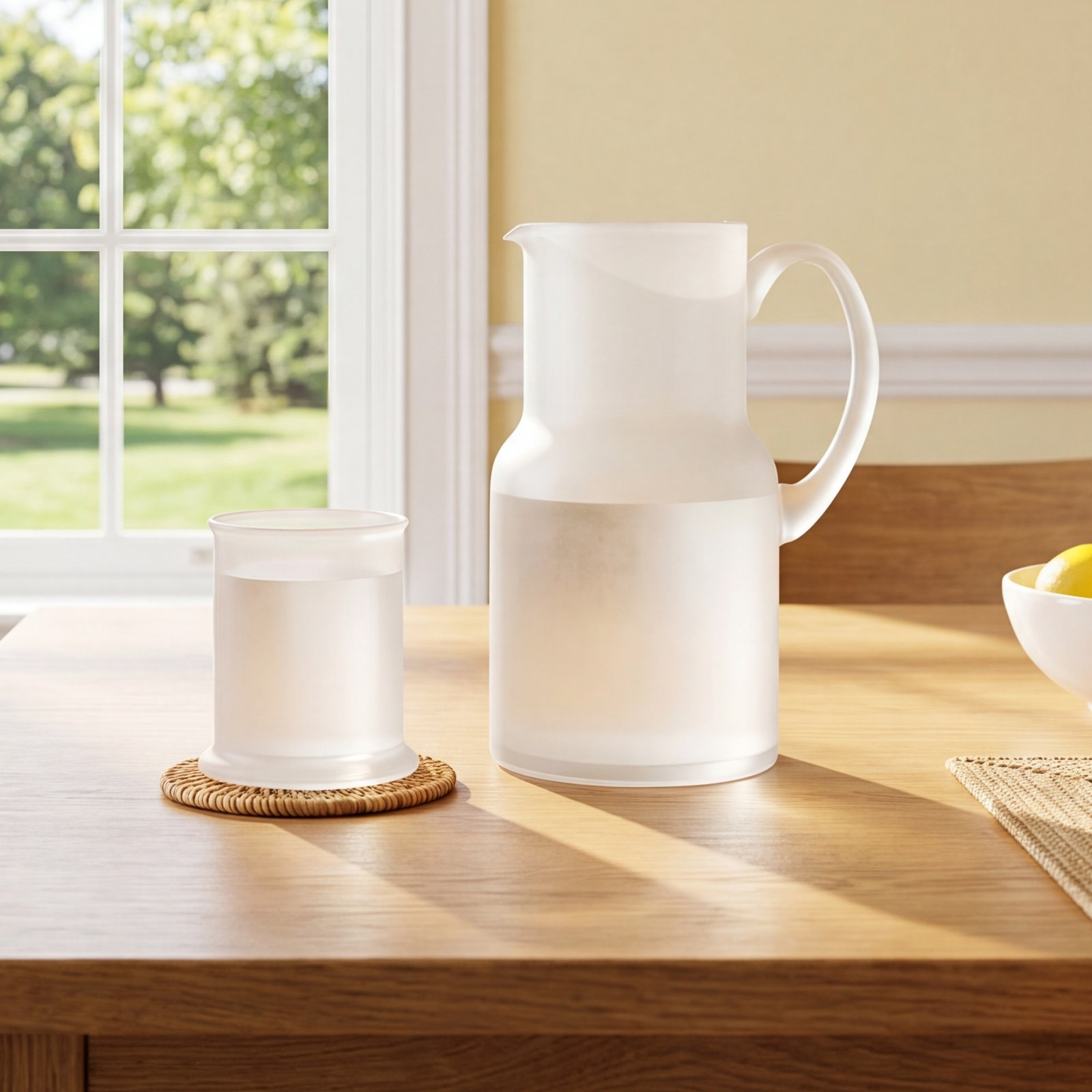 Oneida 2-Piece Glass Pitcher Set
