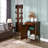 Enclosure End Table With Shutter Door