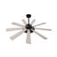 Ventilateur de plafond 60 po à double face noir et gris Mlian-1163720227-1163720224