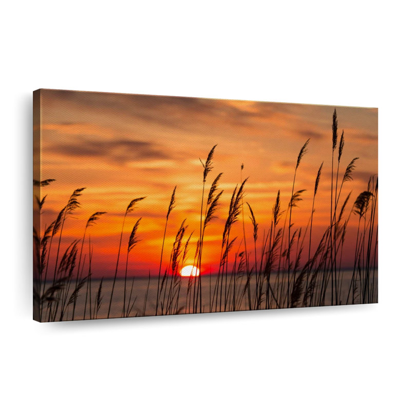 Chesapeake Bay Sunrise - impression sur toile tendue, H 32 po x l 48 po x P 1,25 po