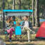 Chaises portatives pliantes portatives pour camping avec porte-gobelet-58260216