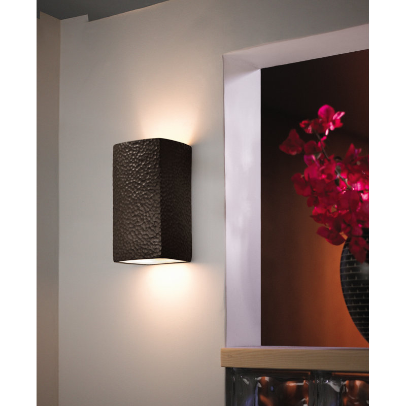 Krimhilde Ada Flush Mounted Sconce, LED , Verde Patina, 13.5" H x 7.25" W x 4" D