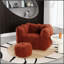 Fauteuil à billes doux avec mousse haute résilience pour un confort et une détente ultimes dans le salon ou la chambre à coucher