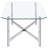 Chrome 3-piece Coffee Table Set