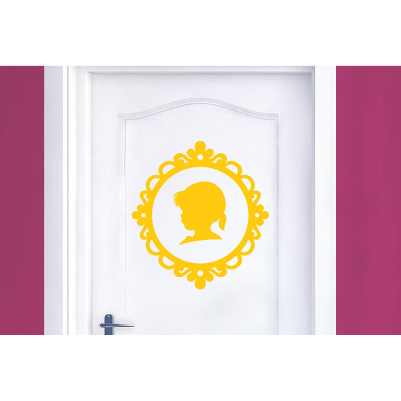 Wall Decal, Dark Yellow