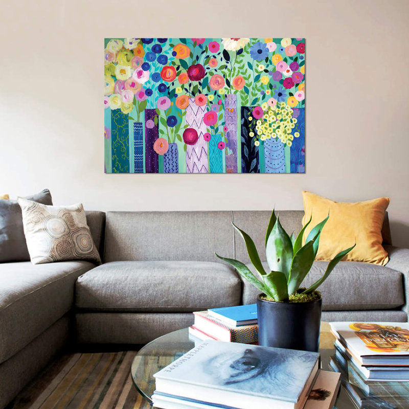 «Bounty VI», impression sur toile, H 26 po x l 40 po x P 1,5 po, Toile tendue, Pas de tapis