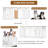 71"W Large Dog Crate Furniture With 3 Drawers And Divider-1646705792