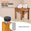 Ischua 11'' W Solid Wood Corner Shower Bench